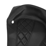 C.C. RIDER Saddlebag Lid Covers Lattice Stitching For Harley Touring Street Road Glide 2014-2023