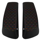 C.C. RIDER Saddlebag Lid Covers Honeycomb Stitching Fit For Harley Touring Street Road Glide 2014-2024