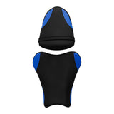 C.C. RIDER GSX-R1000 Front And Rear Seat Fit For SUZUKI GSXR1000  Black Blue Shape , 2005, 2006