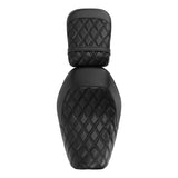 C.C. RIDER Sportster Seat 2 Piece Reach Seat Driver And Passegner Seat Black Lattice Fit For Harley Nightster RH975 2022-Later