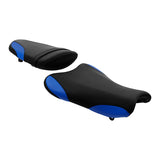 C.C. RIDER GSX-R1000 Front And Rear Seat Fit For SUZUKI GSXR1000  Black Blue Shape , 2005, 2006