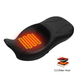 Heated Seat C.C. RIDER Touring Seat 2 Up Seat Driver Passenger Seat For Harley CVO Road Glide Electra Glide Street Glide Road King, 2009-2023