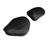 C.C. RIDER CM300 CM500 Front And Rear Seat Black Stitching Fit For Honda Rebel 500 Rabel 300 CMX300 CMX500, 2017-2022