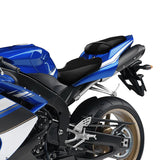 C.C. RIDER YZF R1 Front And Rear Seat For YAMAHA YZFR1 Black Alcantara Leather, 2007-2008