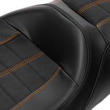 C.C. RIDER Touring Seat 2 up Seat Driver Passenger Seat Custom Motorcycle Seat For Harley Touring Street Glide Road Glide Electra Glide, 2008-2023