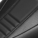 C.C. RIDER Sportster Seat 2 Piece Seat Driver And Passegner Seat Black Carbon Fiber Fit For Harley Sportster S RH1250S 2021-Later