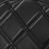 C.C. RIDER Rider Backrest Driver Backrest Pad Lattice Stitching For Harley Touring CVO Street Glide Road Glide Electra Glide Road King, 2009-2023