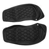 C.C. RIDER Saddlebag Lid Covers Lattice Stitching Protect Saddlebags For Harley Touring CVO Street Glide CVO Road Glide 2023-2024