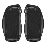 C.C. RIDER Saddlebag Lid Covers Diamond Stitching Protect Saddlebags For Harley Touring CVO Street Glide CVO Road Glide 2023-2024