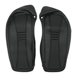 C.C. RIDER Saddlebag Lid Covers Black Stitching Protect Saddlebags For Harley Touring CVO Street Glide CVO Road Glide 2023-2024