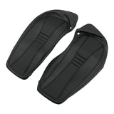 C.C. RIDER Saddlebag Lid Covers Black Stitching Protect Saddlebags For Harley Touring CVO Street Glide CVO Road Glide 2023-2024