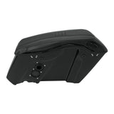 C.C. RIDER Saddlebag Lid Covers Black Stitching Protect Saddlebags For Harley Touring CVO Street Glide CVO Road Glide 2023-2024