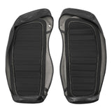 C.C. RIDER Saddlebag Lid Covers Black Stitching Protect Saddlebags For Harley Touring CVO Street Glide CVO Road Glide 2023-2024