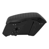 C.C. RIDER Saddlebag Lid Covers Black Stitching Protect Saddlebags For Harley Touring CVO Street Glide CVO Road Glide 2023-2024