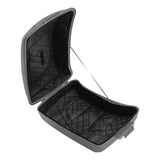 C.C. RIDER Chopped Pack Trunk Carpet Liner Black Fit For Harley Touring Electra Road Glide 2014-2023