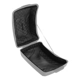 C.C. RIDER Chopped Pack Trunk Carpet Liner Black Stitching Fit For Harley Touring Electra Road Glide 2014-2023