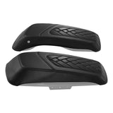 C.C. RIDER Saddlebag Lid Covers Lattice Stitching For Harley Touring Street Road Glide 2014-2023