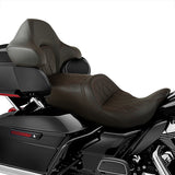 C.C. RIDER Touring Seat 2 Up Seat Driver Passenger Seat For Harley CVO Road Glide Electra Glide Street Glide Road King, 2009-2023