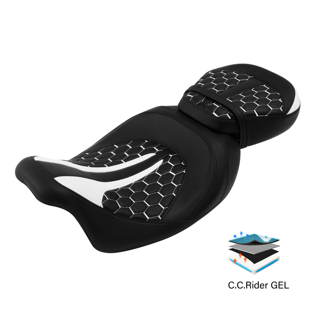 Motorcycle Seat Gel Pad - All Day Comfort from David Scott Company