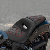 C.C. RIDER Indian Scout 2 Up Seat Driver Passenger Seat Lattice Stitching For Indian Scout Sixty 100th Aniversary Scout ABS, 2015-2022