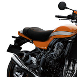 C.C.RIDER Kawasaki Z900RS ERGO Seat Genuine Z900RS Cafe 2 Up Seat Black Orange stiching Fits Kawasaki Z900RS 2018-2024