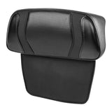 C.C. RIDER Touring Seat Driver Passenger Seat With Backrest For Harley Touring Street Glide Road Glide Electra Glide, Black, 2008-2023