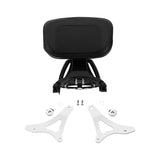 Adjustable Driver Passenger Backrest Mount Kit With Rack For Touring Road Glide Street Glide Sportster XL883 XL1200 Dyna