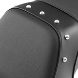 C.C. RIDER Dyna Step Up Seat 2 up Seat For Dyna Low Rider Fat Bob FXD/FXDWG Studs Design, 2006-2017