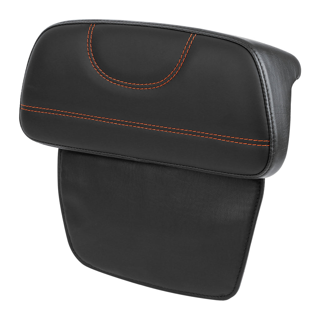 C.C. RIDER Touring Seat 2 up Seat Driver Passenger Seat Orange Stitching  Reaper For Harley Touring Street Glide Road Glide Electra Glide, 2008-2024